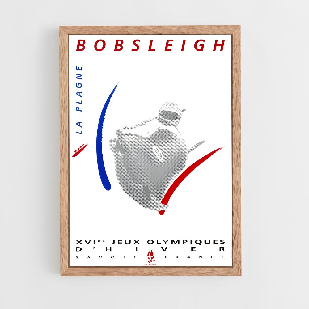 Poster Albertville Jeux – affiche Jeux Olympiques (vue 4)